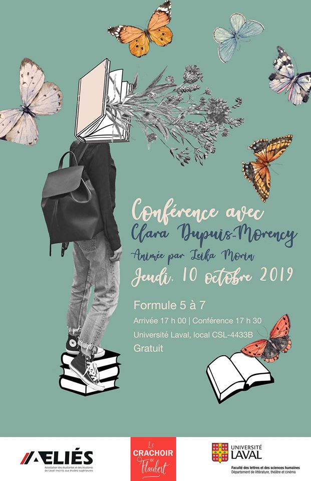 Conférence avec Clara Dupuis-Morency